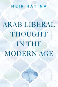 Arab liberal thought in the modern age_cover