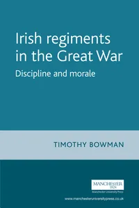 The Irish regiments in the Great War_cover