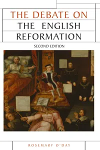 The Debate on the English Reformation_cover