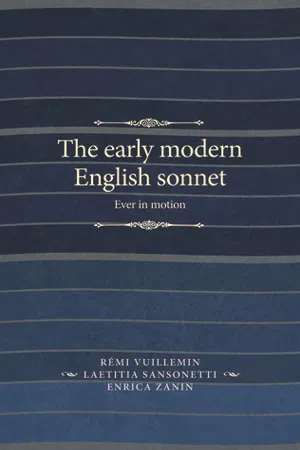 The early modern English sonnet