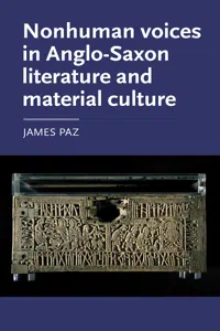 Nonhuman voices in Anglo-Saxon literature and material culture_cover