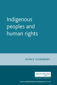 Indigenous peoples and human rights_cover