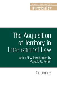 The acquisition of territory in international law_cover
