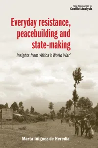 Everyday resistance, peacebuilding and state-making_cover