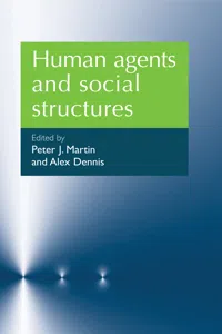 Human agents and social structures_cover