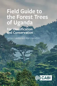 Field Guide to the Forest Trees of Uganda_cover