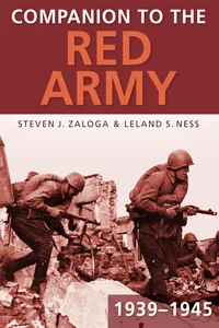 Companion to the Red Army 1939-45_cover