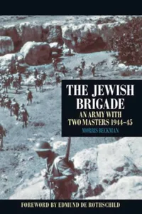 The Jewish Brigade_cover