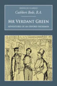Mr Verdant Green: Adventures of an Oxford Freshman_cover