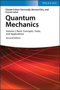 Quantum Mechanics, Volume 1_cover