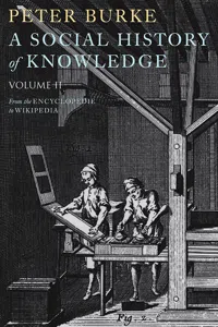 A Social History of Knowledge II_cover