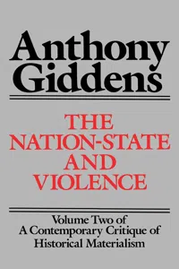 The Nation-State and Violence_cover