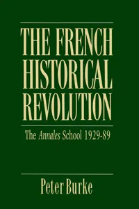 The French Historical Revolution_cover