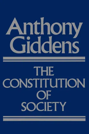 The Constitution of Society