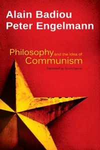 Philosophy and the Idea of Communism_cover