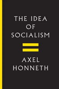 The Idea of Socialism_cover