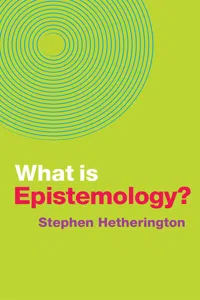 What is Epistemology?_cover