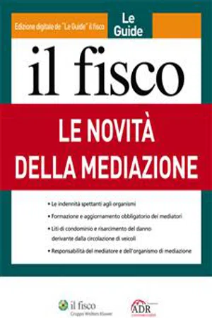 Le novità della mediazione