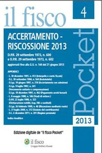 Accertamento - Riscossione 2013_cover