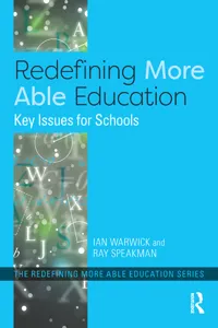 Redefining More Able Education_cover