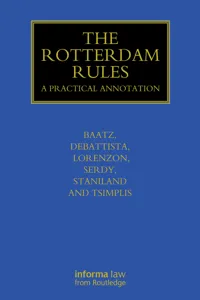 The Rotterdam Rules_cover