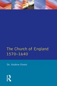 Church of England 1570-1640,The_cover