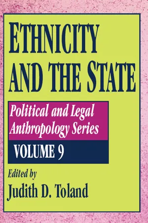 Ethnicity and the State