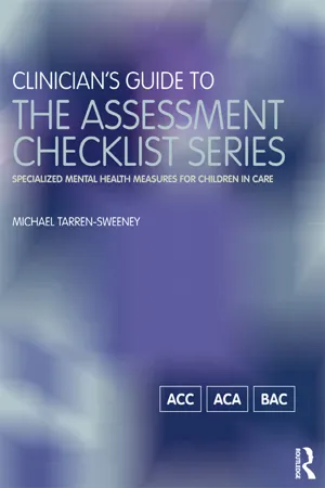 Clinician's Guide to the Assessment Checklist Series