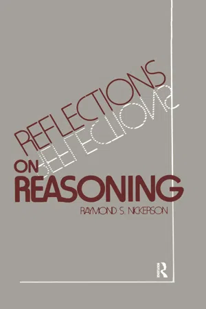 Reflections on Reasoning