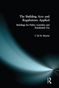 The Building Acts and Regulations Applied_cover