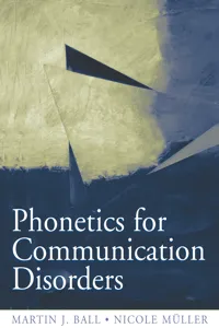 Phonetics for Communication Disorders_cover