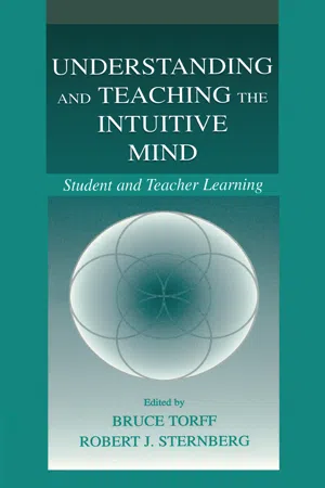 Understanding and Teaching the Intuitive Mind