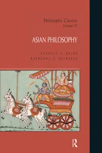 Philosophic Classics: Asian Philosophy, Volume VI_cover