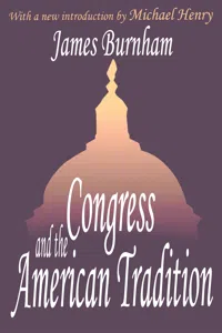 Congress and the American Tradition_cover