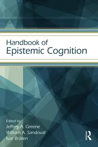 Handbook of Epistemic Cognition_cover