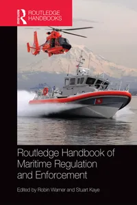 Routledge Handbook of Maritime Regulation and Enforcement_cover