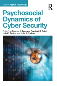 Psychosocial Dynamics of Cyber Security_cover