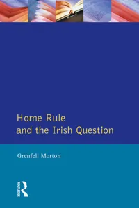 Home Rule and the Irish Question_cover