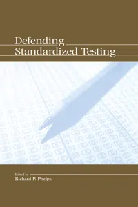 Defending Standardized Testing_cover