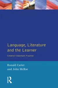 Language, Literature and the Learner_cover