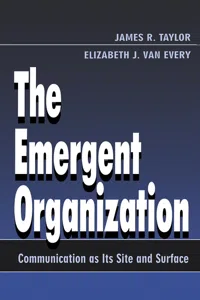 The Emergent Organization_cover