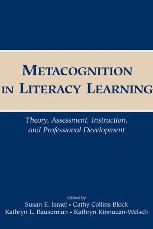 Metacognition in Literacy Learning