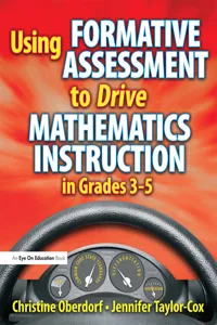 Using Formative Assessment to Drive Mathematics Instruction in Grades 3-5_cover