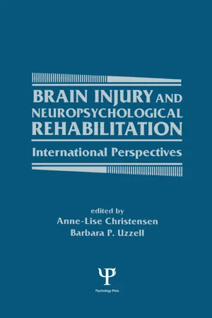 Brain Injury and Neuropsychological Rehabilitation