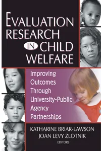 Evaluation Research in Child Welfare_cover