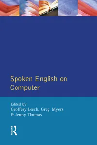 Spoken English on Computer_cover