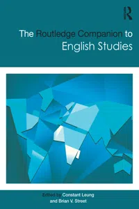 The Routledge Companion to English Studies_cover