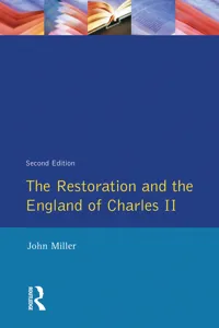 The Restoration and the England of Charles II_cover