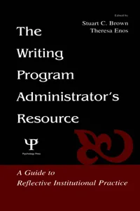 The Writing Program Administrator's Resource_cover