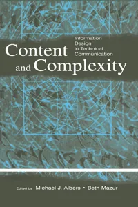 Content and Complexity_cover